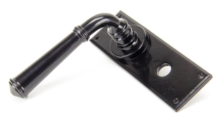 From The Anvil - Black Regency Lever Bathroom Set | Sku. 92059 | Trade Door Handles.