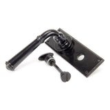 From The Anvil - Black Regency Lever Bathroom Set | Sku. 92059 | Trade Door Handles.