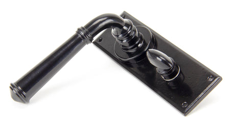 From The Anvil - Black Regency Lever Bathroom Set | Sku. 92059 | Trade Door Handles.