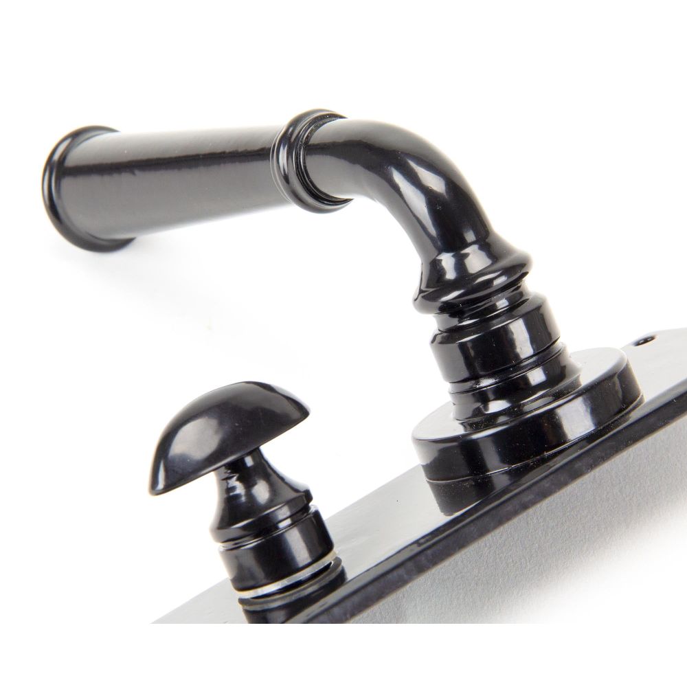 From The Anvil - Black Regency Lever Bathroom Set | Sku. 92059 | Trade Door Handles.