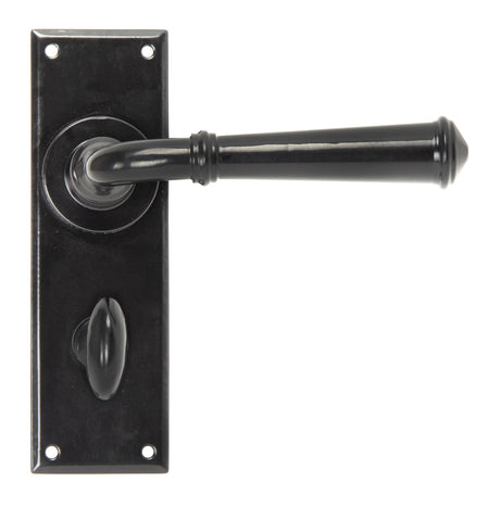 From The Anvil - Black Regency Lever Bathroom Set | Sku. 92059 | Trade Door Handles.