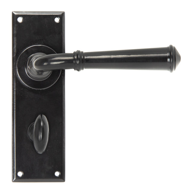 From The Anvil - Black Regency Lever Bathroom Set | Sku. 92059 | Trade Door Handles.