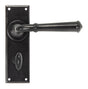 From The Anvil - Black Regency Lever Bathroom Set | Sku. 92059 | Trade Door Handles.