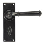 From The Anvil - Black Regency Lever Bathroom Set | Sku. 92059 | Trade Door Handles.