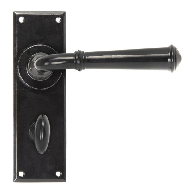 From The Anvil - Black Regency Lever Bathroom Set | Sku. 92059 | Trade Door Handles.