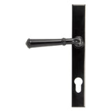 From The Anvil - Black Regency Slimline Lever Espag. Lock Set | Sku. 92061 | Trade Door Handles.