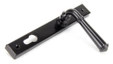 From The Anvil - Black Regency Slimline Lever Espag. Lock Set | Sku. 92061 | Trade Door Handles.