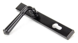 From The Anvil - Black Regency Slimline Lever Espag. Lock Set | Sku. 92061 | Trade Door Handles.