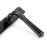 From The Anvil - Black Regency Slimline Lever Espag. Lock Set | Sku. 92061 | Trade Door Handles.