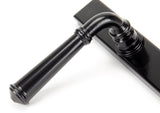 From The Anvil - Black Regency Slimline Lever Espag. Lock Set | Sku. 92061 | Trade Door Handles.