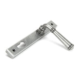 From The Anvil - Pewter Regency Slimline Lever Espag. Lock Set | Sku. 92062 | Trade Door Handles.