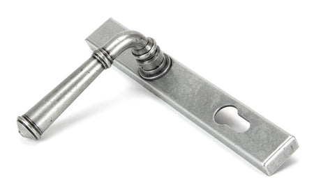 From The Anvil - Pewter Regency Slimline Lever Espag. Lock Set | Sku. 92062 | Trade Door Handles.