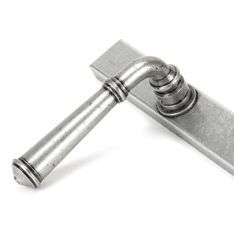 From The Anvil - Pewter Regency Slimline Lever Espag. Lock Set | Sku. 92062 | Trade Door Handles.