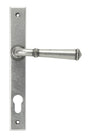 From The Anvil - Pewter Regency Slimline Lever Espag. Lock Set | Sku. 92062 | Trade Door Handles.