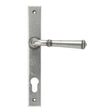 From The Anvil - Pewter Regency Slimline Lever Espag. Lock Set | Sku. 92062 | Trade Door Handles.
