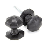 From The Anvil - External Beeswax Octagonal Mortice/Rim Knob Set | Sku. 92064 | Trade Door Handles.