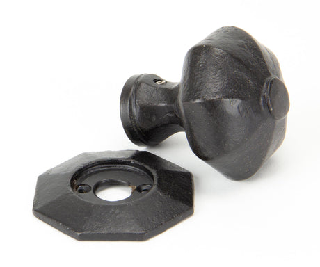 From The Anvil - External Beeswax Octagonal Mortice/Rim Knob Set | Sku. 92064 | Trade Door Handles.
