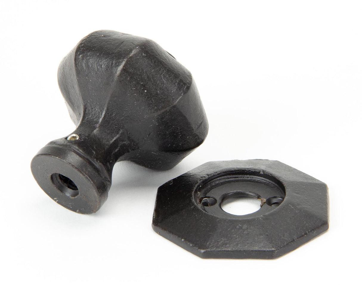 From The Anvil - External Beeswax Octagonal Mortice/Rim Knob Set | Sku. 92064 | Trade Door Handles.