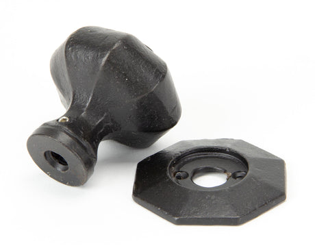 From The Anvil - External Beeswax Octagonal Mortice/Rim Knob Set | Sku. 92064 | Trade Door Handles.