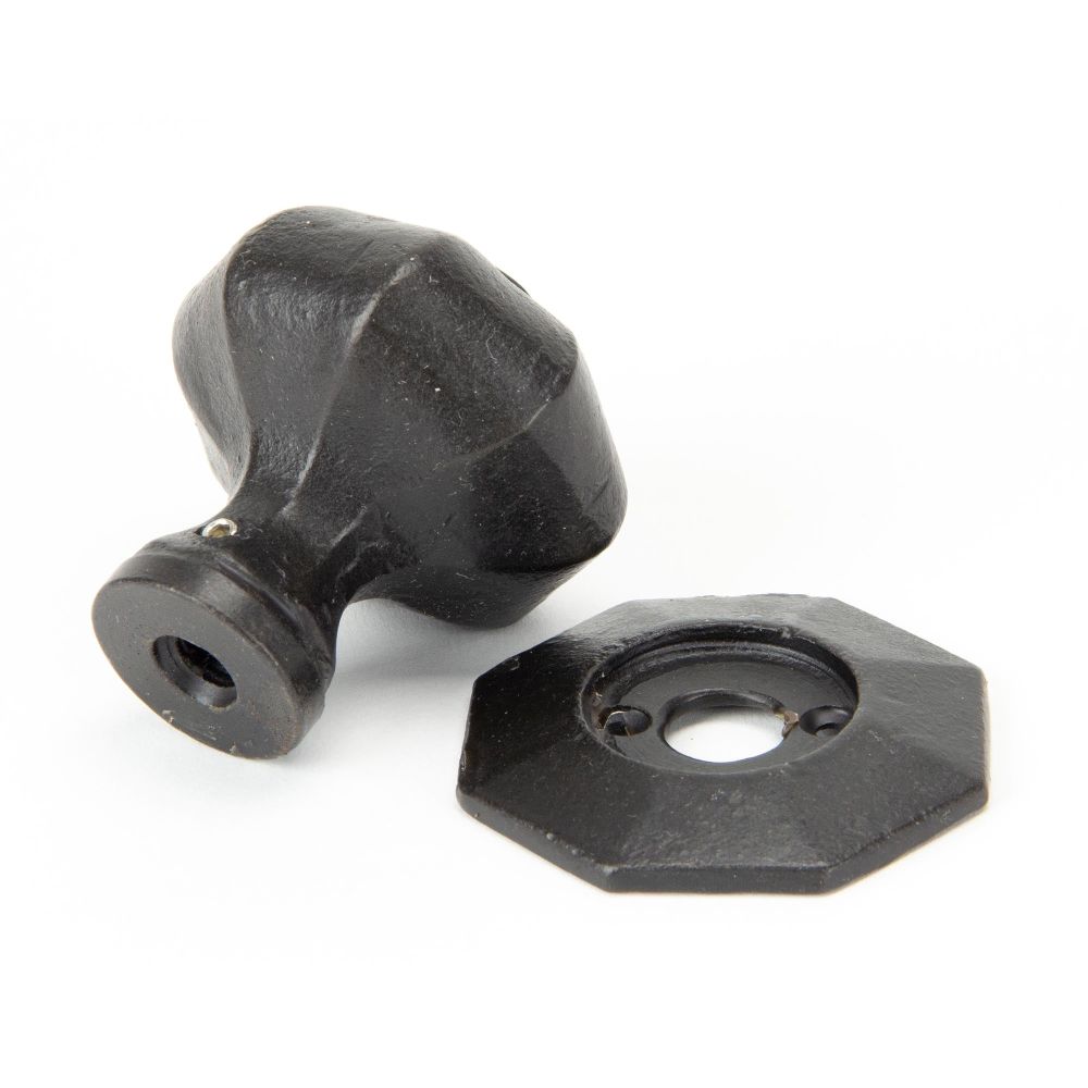 From The Anvil - External Beeswax Octagonal Mortice/Rim Knob Set | Sku. 92064 | Trade Door Handles.