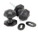 From The Anvil - External Beeswax Octagonal Mortice/Rim Knob Set | Sku. 92064 | Trade Door Handles.
