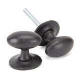 From The Anvil - External Beeswax Oval Mortice/Rim Knob Set | Sku. 92065 | Trade Door Handles.