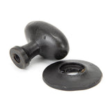From The Anvil - External Beeswax Oval Mortice/Rim Knob Set | Sku. 92065 | Trade Door Handles.