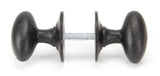 From The Anvil - External Beeswax Oval Mortice/Rim Knob Set | Sku. 92065 | Trade Door Handles.