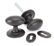 From The Anvil - External Beeswax Oval Mortice/Rim Knob Set | Sku. 92065 | Trade Door Handles.