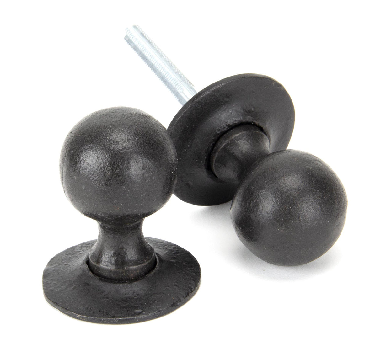 From The Anvil - External Beeswax Round Mortice/Rim Knob Set | Sku. 92066 | Trade Door Handles.
