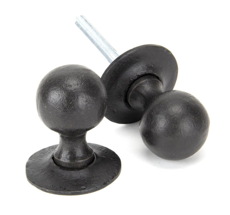From The Anvil - External Beeswax Round Mortice/Rim Knob Set | Sku. 92066 | Trade Door Handles.