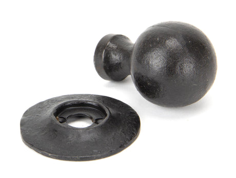 From The Anvil - External Beeswax Round Mortice/Rim Knob Set | Sku. 92066 | Trade Door Handles.