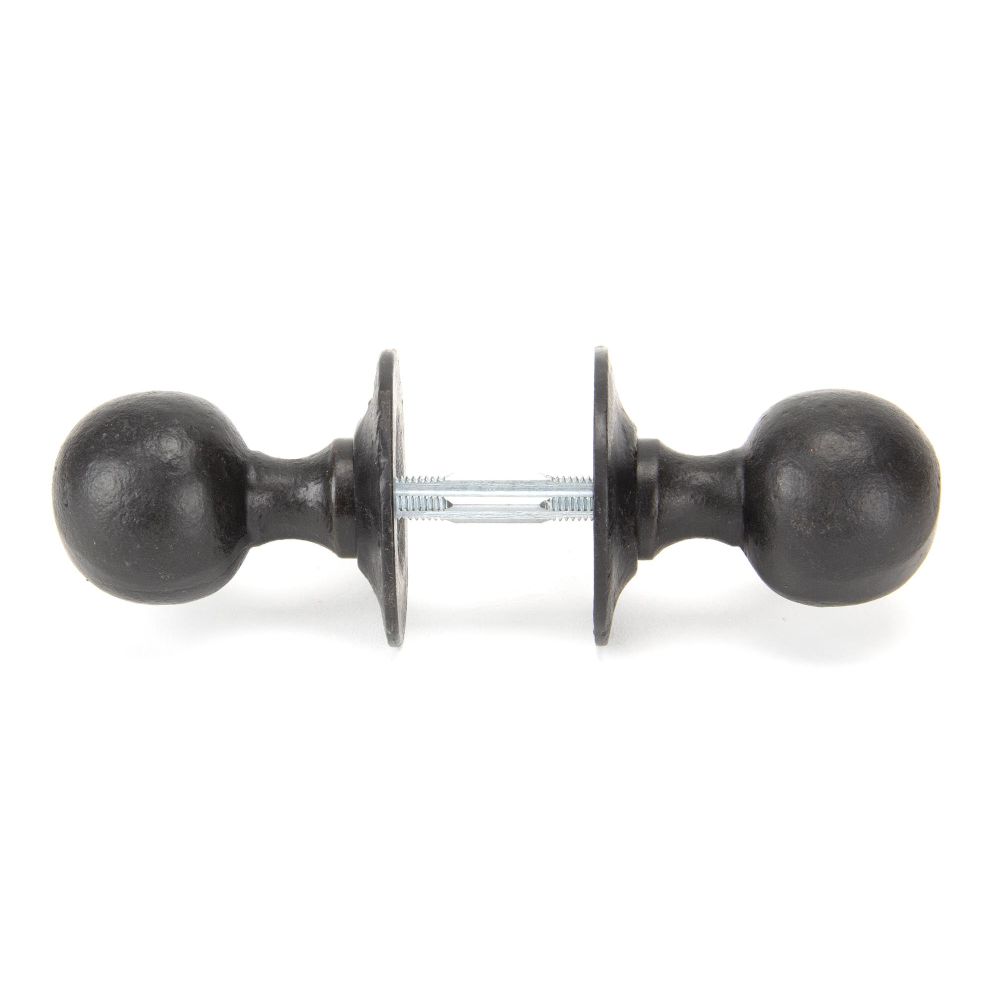 From The Anvil - External Beeswax Round Mortice/Rim Knob Set | Sku. 92066 | Trade Door Handles.