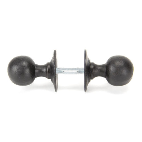 From The Anvil - External Beeswax Round Mortice/Rim Knob Set | Sku. 92066 | Trade Door Handles.