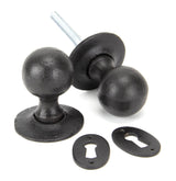 From The Anvil - External Beeswax Round Mortice/Rim Knob Set | Sku. 92066 | Trade Door Handles.