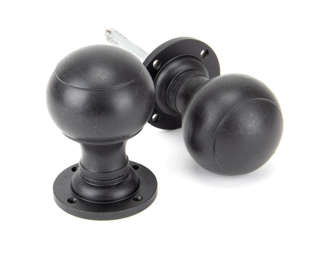 From The Anvil - External Beeswax Regency Mortice/Rim Knob Set | Sku. 92067 | Trade Door Handles.