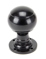 From The Anvil - Black Regency Mortice/Rim Knob Set | Sku. 92068 | Trade Door Handles.