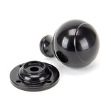 From The Anvil - Black Regency Mortice/Rim Knob Set | Sku. 92068 | Trade Door Handles.