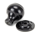 From The Anvil - Black Regency Mortice/Rim Knob Set | Sku. 92068 | Trade Door Handles.