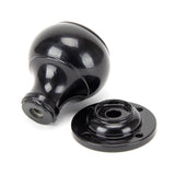From The Anvil - Black Regency Mortice/Rim Knob Set | Sku. 92068 | Trade Door Handles.