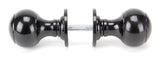 From The Anvil - Black Regency Mortice/Rim Knob Set | Sku. 92068 | Trade Door Handles.