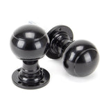 From The Anvil - Black Regency Mortice/Rim Knob Set | Sku. 92068 | Trade Door Handles.