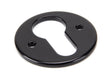 From The Anvil - Black Regency Euro Escutcheon | Sku. 92074 | Trade Door Handles.