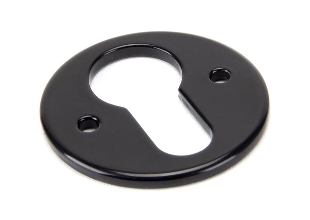 From The Anvil - Black Regency Euro Escutcheon | Sku. 92074 | Trade Door Handles.