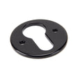 From The Anvil - Black Regency Euro Escutcheon | Sku. 92074 | Trade Door Handles.