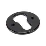 From The Anvil - Black Regency Euro Escutcheon | Sku. 92074 | Trade Door Handles.