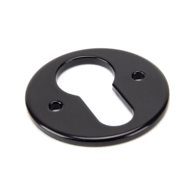 From The Anvil - Black Regency Euro Escutcheon | Sku. 92074 | Trade Door Handles.