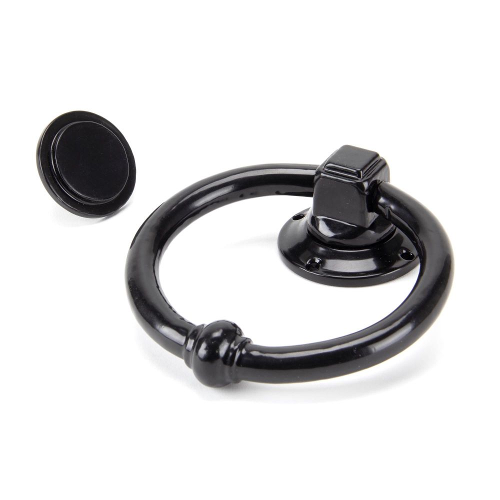 From The Anvil - Black Regency Door Knocker | Sku. 92076 | Trade Door Handles.