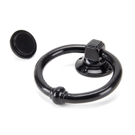 From The Anvil - Black Regency Door Knocker | Sku. 92076 | Trade Door Handles.