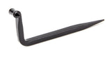 From The Anvil - Black L Hook - Small | Sku. 92079 | Trade Door Handles.